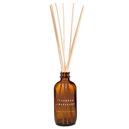 Teakwood And Mahogany Reed Diffuser