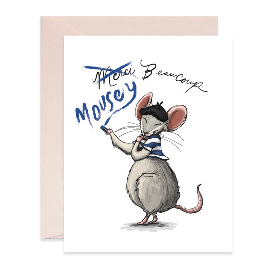 Mousey Beaucoup Card