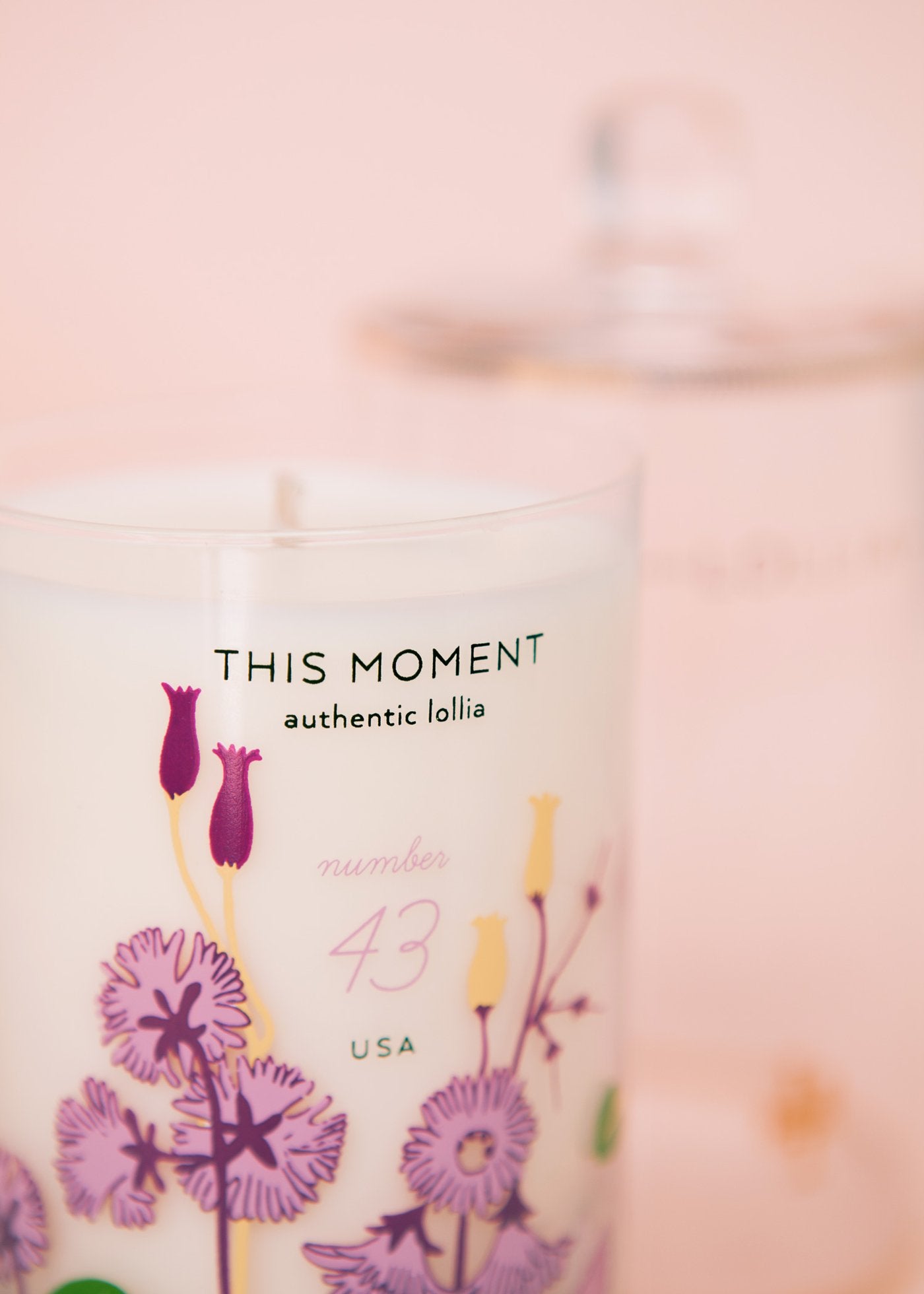 This Moment Glass Candle