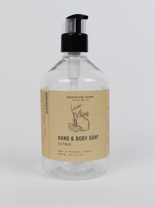 Liquid Hand & Body Soap Citrus