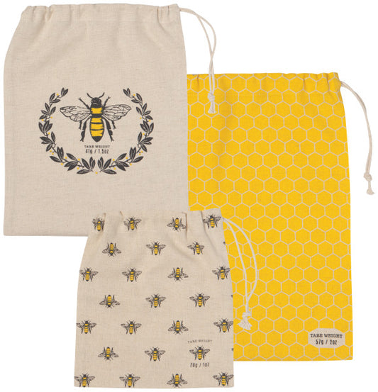 Busy Bee Produce Bags Set of 3