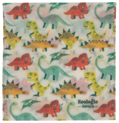 Beeswax Sandwich Wrap Dandy Dino Set Of 2