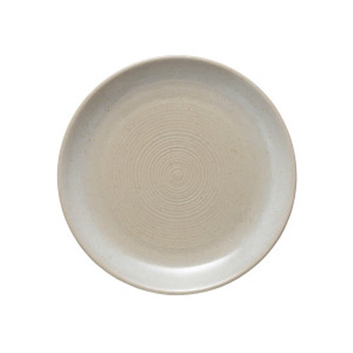 Reactive Glaze Plate Bone Colour