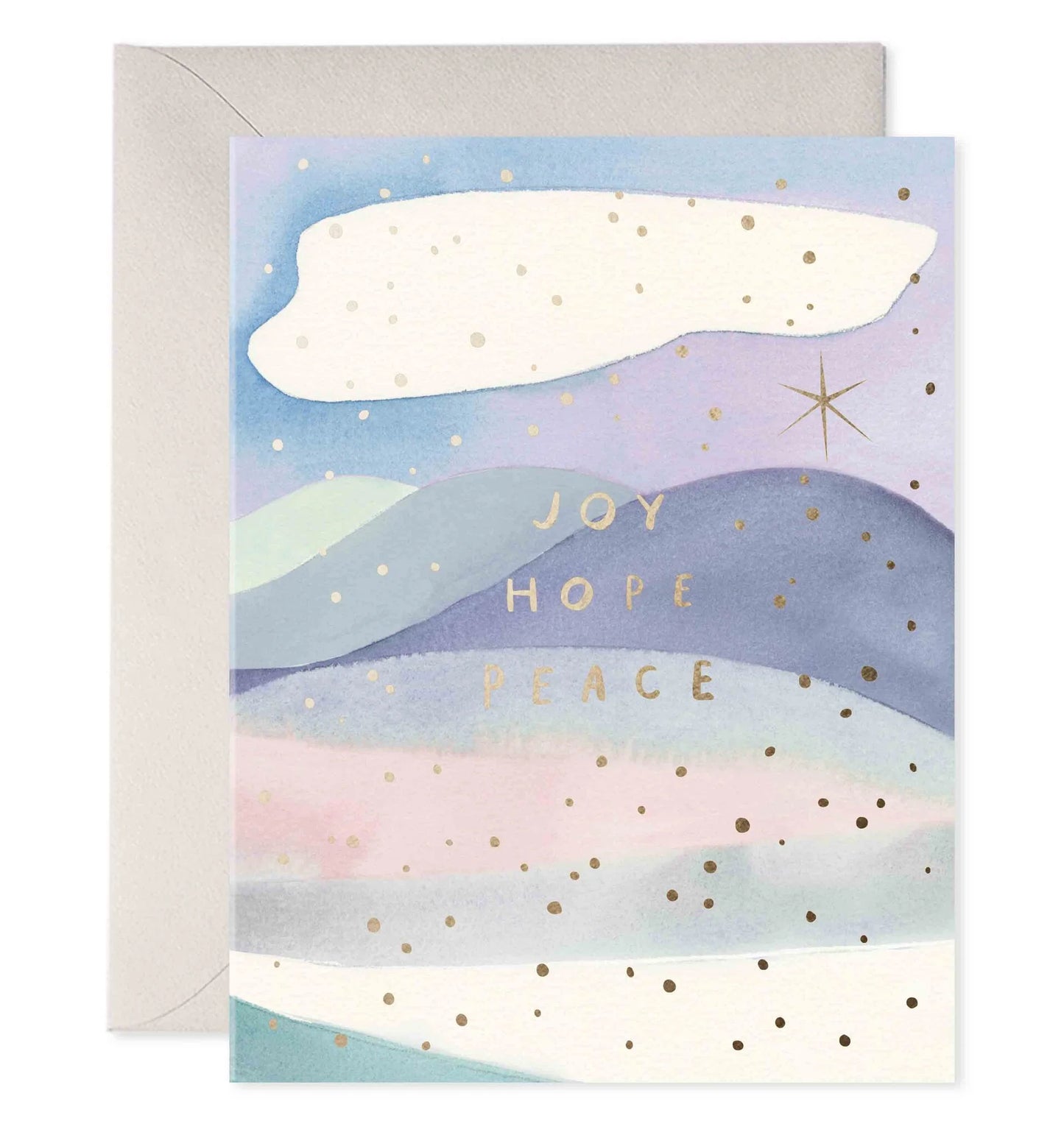 Joy Hope Peace Card