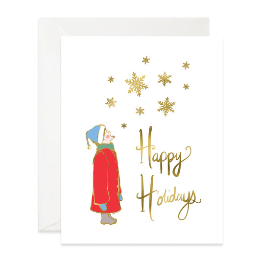 Snowflake Taster Card